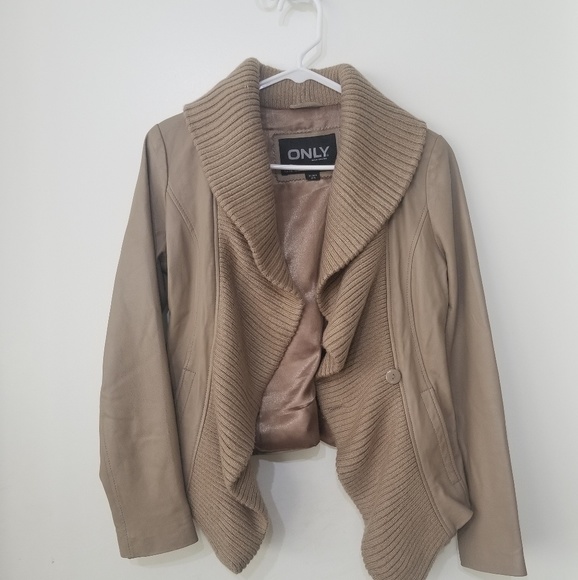 Genuine sheep skin silk lined moto jacket - Picture 5 of 7